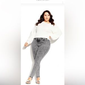 City chic corset jeans